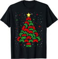 Merry Gaming Controllers Tree Gamers Hoodie - Minimalist Print Unisex - T-Shirt, Sweatshirt, Hoodie