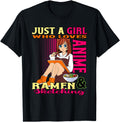 Teen Trendy Anime Ramen Bowl Loves Sweatshirt - Custom Art Print Men Women - T-Shirt, Sweatshirt, Hoodie