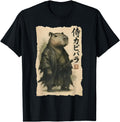 Exclusive Samurai Capybara Capybara T-Shirt - Novelty Apparel Men Women - T-Shirt, Sweatshirt, Hoodie
