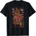 Original Samurai Biker Riding Hoodie - Aesthetic Graphic for Adults - T-Shirt, Sweatshirt, Hoodie