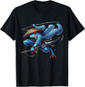 Authentic Japanese Samurai Frog Sweatshirt - Novelty Apparel Men Women - T-Shirt, Sweatshirt, Hoodie