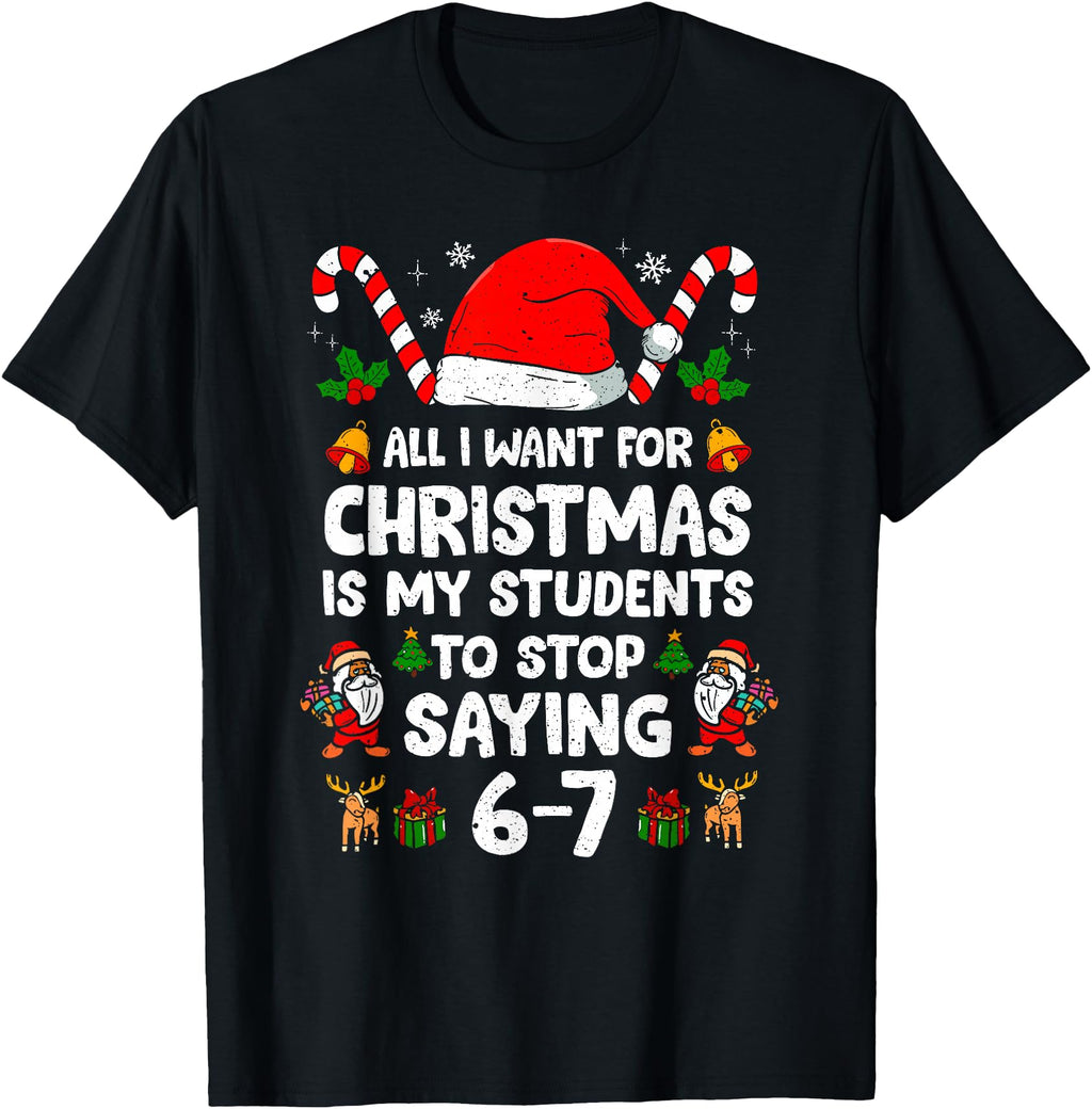 Students 6 7 67 Six Seven Teacher Sweatshirt - Unique Graphic Men Women - T-Shirt, Sweatshirt, Hoodie