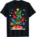Santa Hippie Tree Lights Santa Hippie Hoodie - Novelty Apparel Unisex - T-Shirt, Sweatshirt, Hoodie