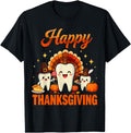 Original Dental Turkey Rdh Happy Hoodie - Aesthetic Graphic Men Women - T-Shirt, Sweatshirt, Hoodie
