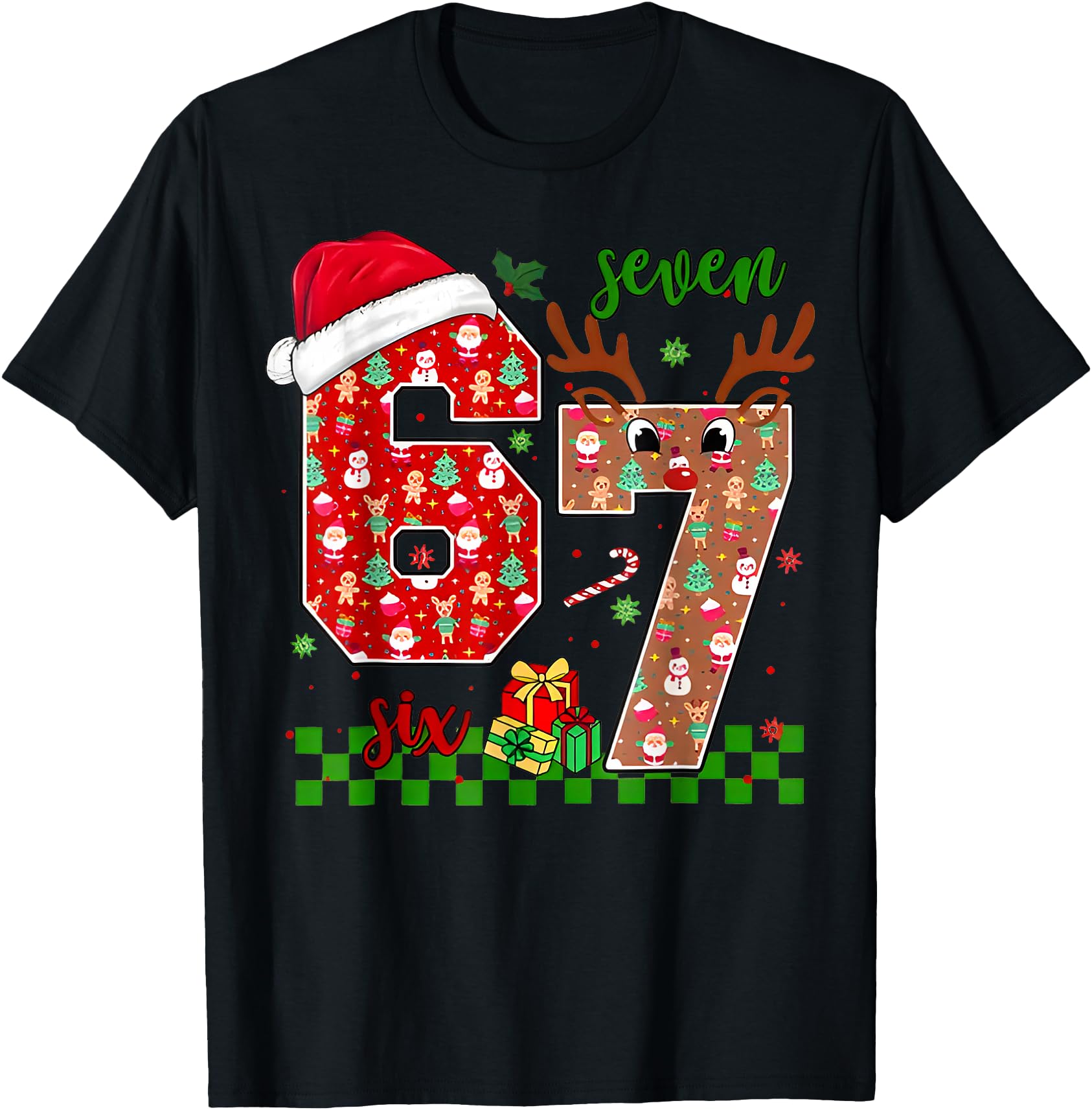 Handcrafted 67 Meme Six Seven Hoodie - Casual Everyday Wear for Adults - T-Shirt, Sweatshirt, Hoodie