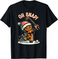 Gingerbread Pajamas Holiday Oh Snap T-Shirt - Streetwear Style Men Women - T-Shirt, Sweatshirt, Hoodie