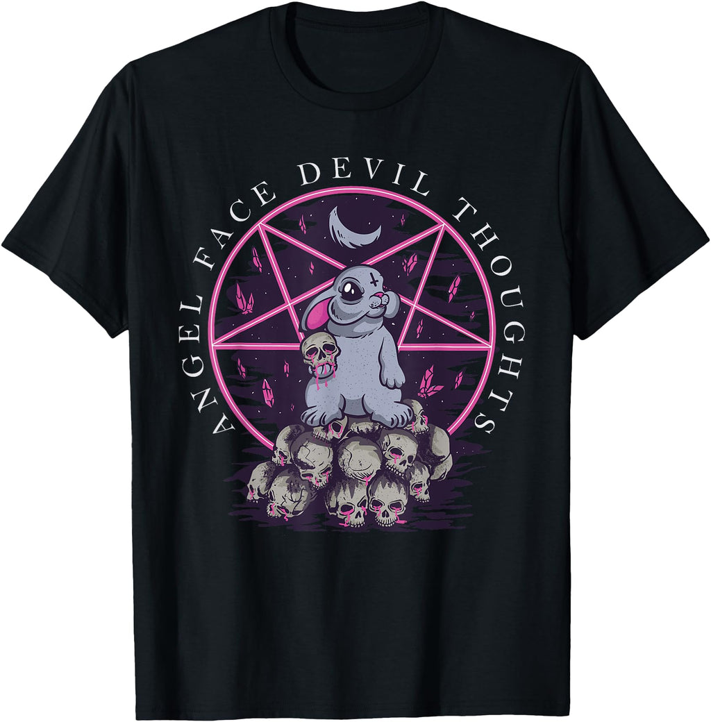 Pastel Goth Occult Kawaii Anime Angel Hoodie - Casual Everyday Wear Unisex - T-Shirt, Sweatshirt, Hoodie