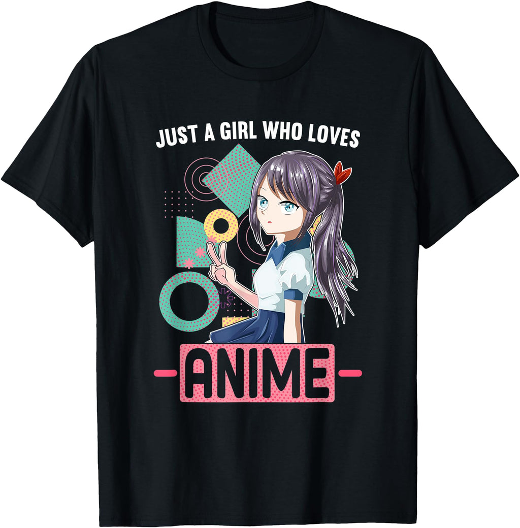 Just Who Loves Anime Animator T-Shirt - Casual Everyday Wear Men Women - T-Shirt, Sweatshirt, Hoodie