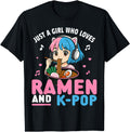 Handcrafted Just Who Loves Anime Ramen Hoodie - Novelty Apparel for Adults - T-Shirt, Sweatshirt, Hoodie