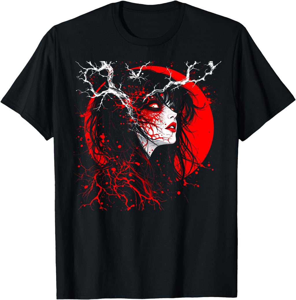 Handcrafted Horror Anime Manga I Hoodie - Minimalist Print Men Women - T-Shirt, Sweatshirt, Hoodie