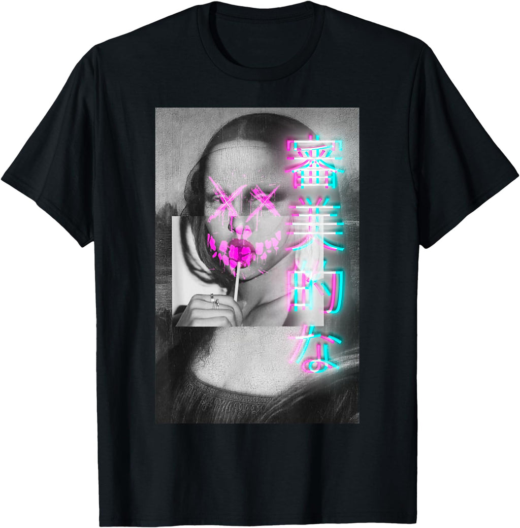 Handcrafted Aesthetic Vaporwave T-Shirt - Novelty Apparel for Adults - T-Shirt, Sweatshirt, Hoodie