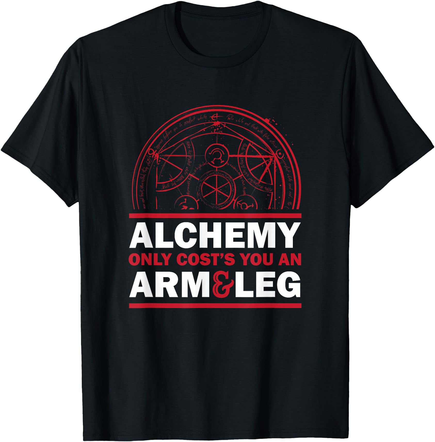 Alchemist Anime T Otaku Weeaboo Sweatshirt - Unique Graphic Unisex - T-Shirt, Sweatshirt, Hoodie