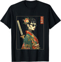 Japanese Gothic Samurai Art Katana T-Shirt - Streetwear Style Men Women - T-Shirt, Sweatshirt, Hoodie