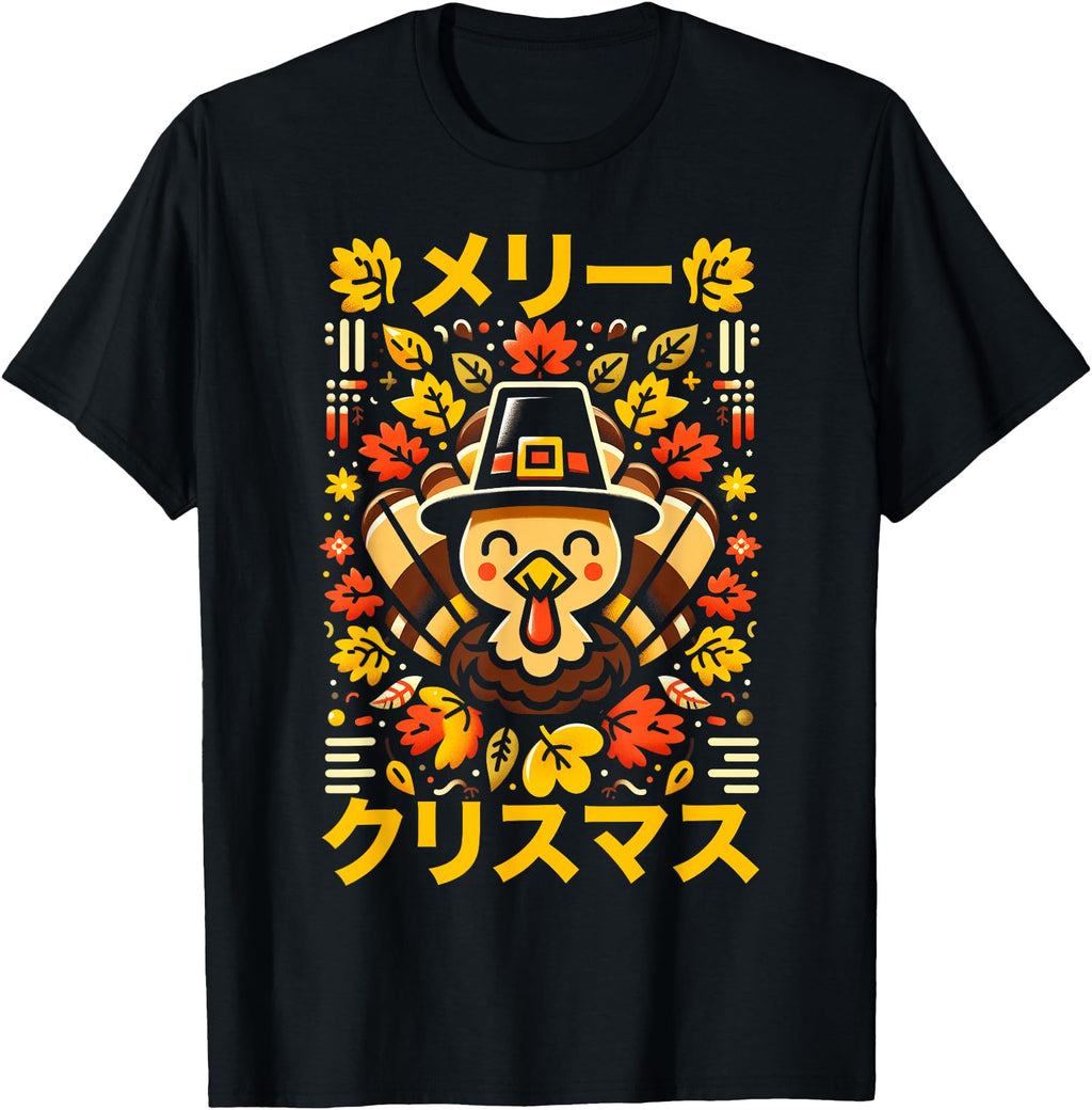 Exclusive Turkey Thanksgiving Anime Hoodie - Novelty Apparel Men Women - T-Shirt, Sweatshirt, Hoodie