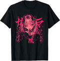 Exclusive Goth Grunge Demon Anime Hoodie - Casual Everyday Wear for Adults - T-Shirt, Sweatshirt, Hoodie