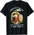 Handcrafted Jesus Coming Out My Hoodie - Casual Everyday Wear for Adults - T-Shirt, Sweatshirt, Hoodie