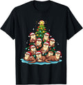 Otter Tree Water Weasel Holiday Sweatshirt - Graphic Print Men Women - T-Shirt, Sweatshirt, Hoodie