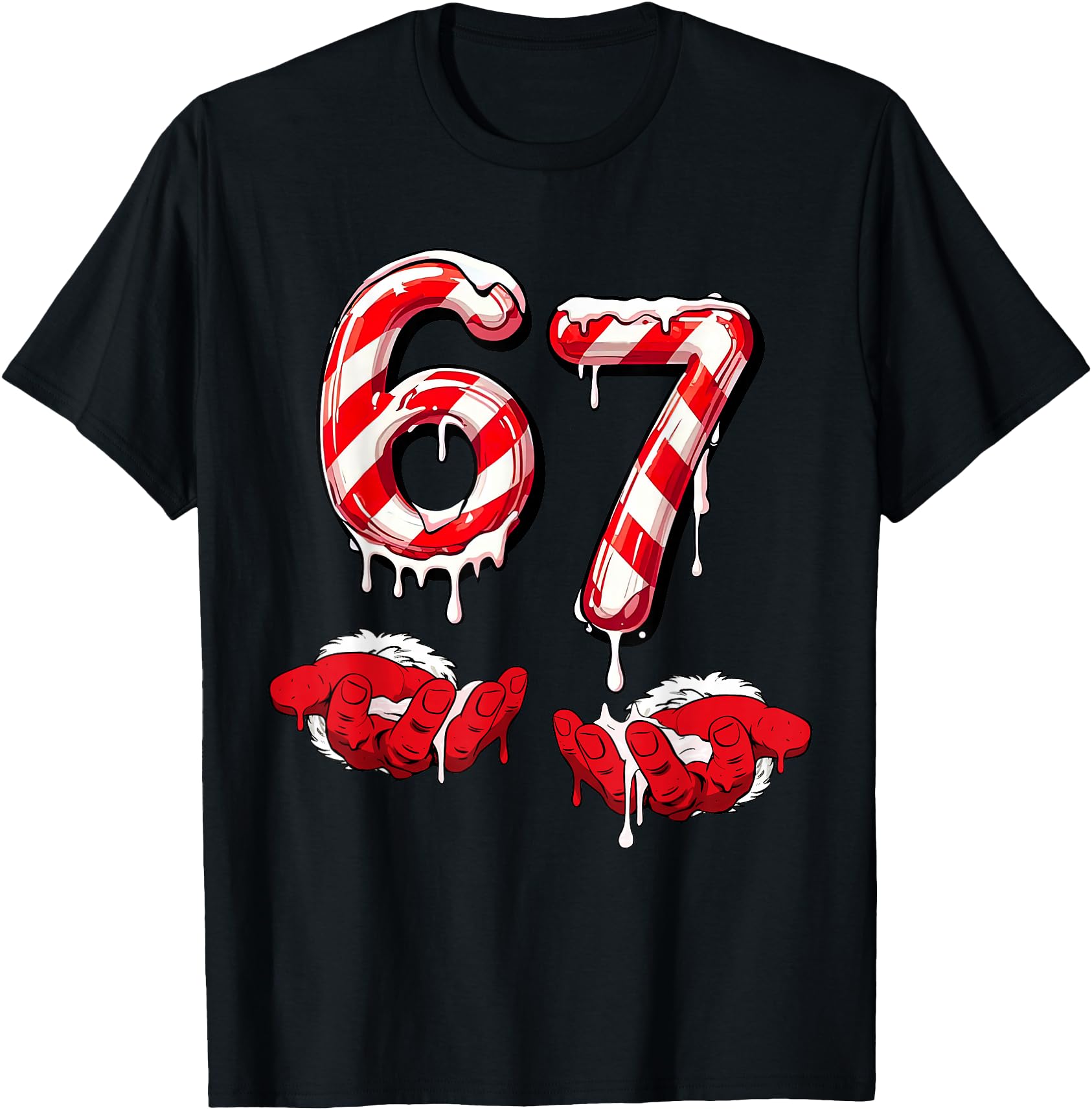 Six Seven 6 7 Meme Gen Alpha Sweatshirt - Fun Novelty Design for Adults - T-Shirt, Sweatshirt, Hoodie