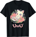 Exclusive Kawaii I Uwu Cat I Kawaii Meme T-Shirt - Graphic Print Unisex - T-Shirt, Sweatshirt, Hoodie