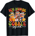 Original Thanksgiving Icu Nurse T-Shirt - Casual Everyday Wear Men Women - T-Shirt, Sweatshirt, Hoodie