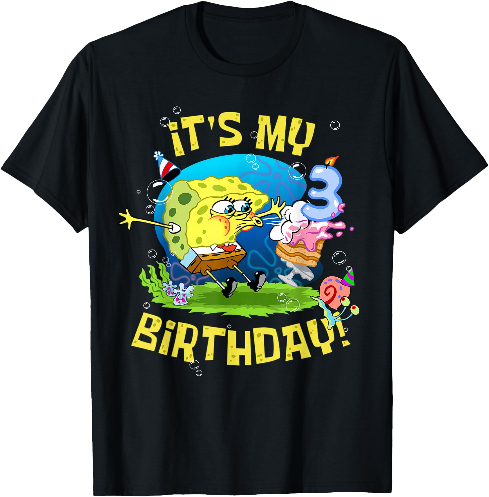 Original Spongebob It S My 3Rd Cake Sweatshirt - Trendy Graphic Men Women - T-Shirt, Sweatshirt, Hoodie