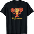 Authentic Peace Sign Cheburashka Toy Hoodie - Custom Art Print for Adults - T-Shirt, Sweatshirt, Hoodie