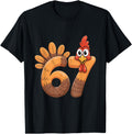 Handcrafted 67 Thanksgiving T-Shirt - Casual Everyday Wear Men Women - T-Shirt, Sweatshirt, Hoodie