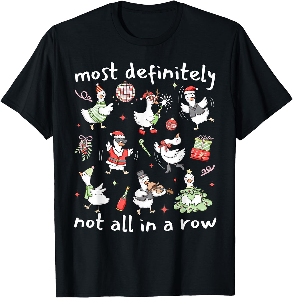 Authentic Most Definitely Not All Row Hoodie - Novelty Apparel for Adults - T-Shirt, Sweatshirt, Hoodie