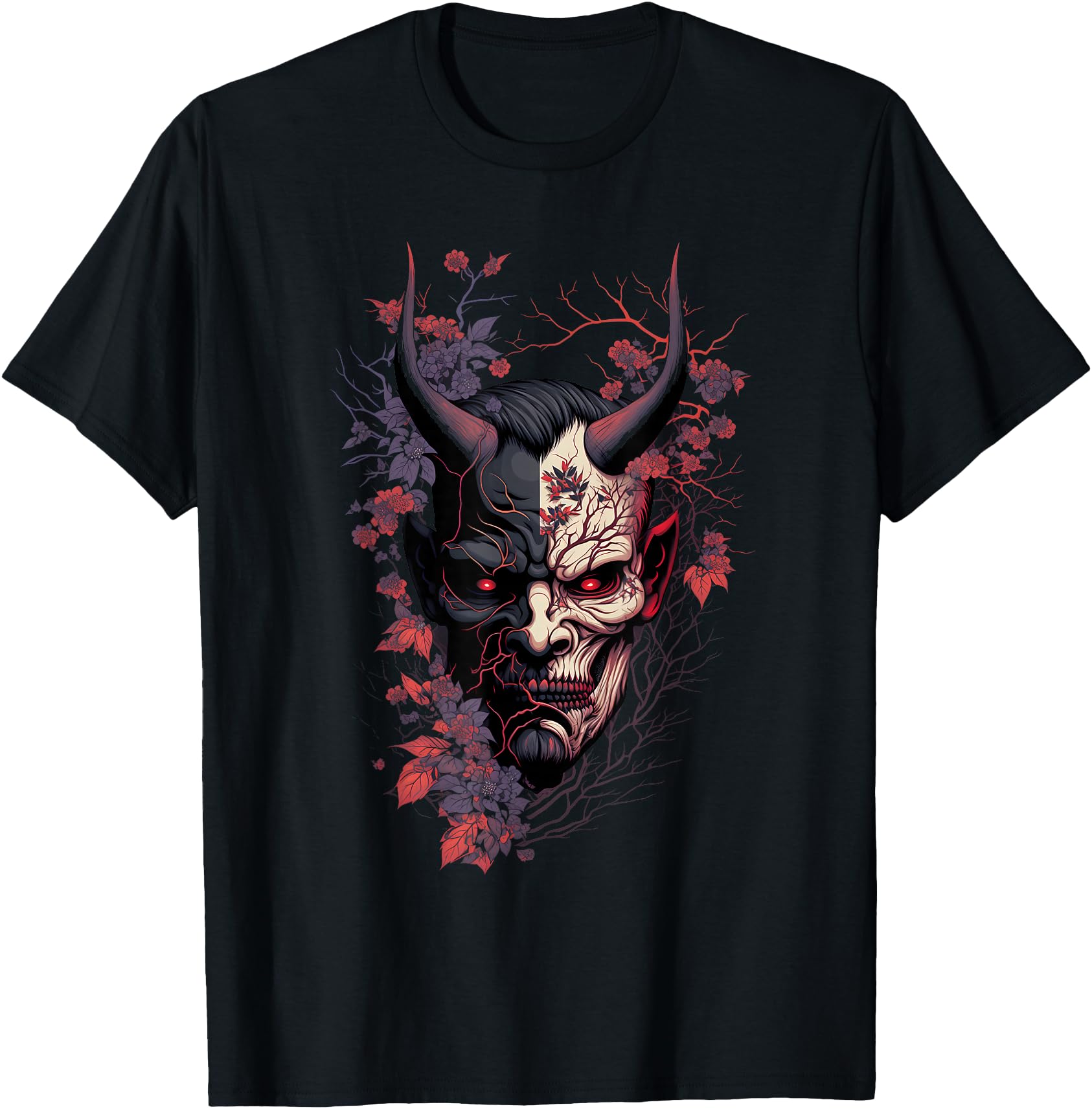 Traditional Japanese Tattoo Demon Sweatshirt - Streetwear Style for Adults - T-Shirt, Sweatshirt, Hoodie