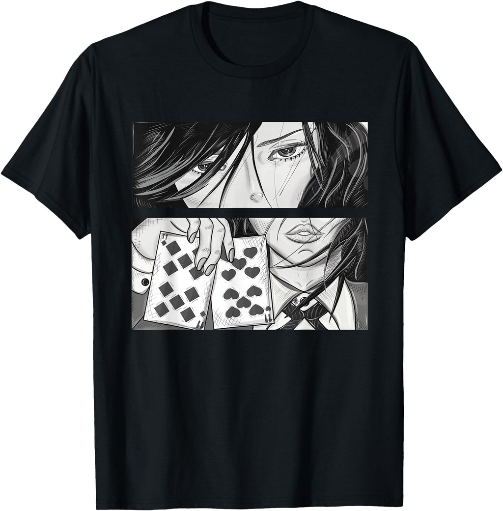 Exclusive Anime Poker Rare T-Shirt - Fun Novelty Design Men Women - T-Shirt, Sweatshirt, Hoodie