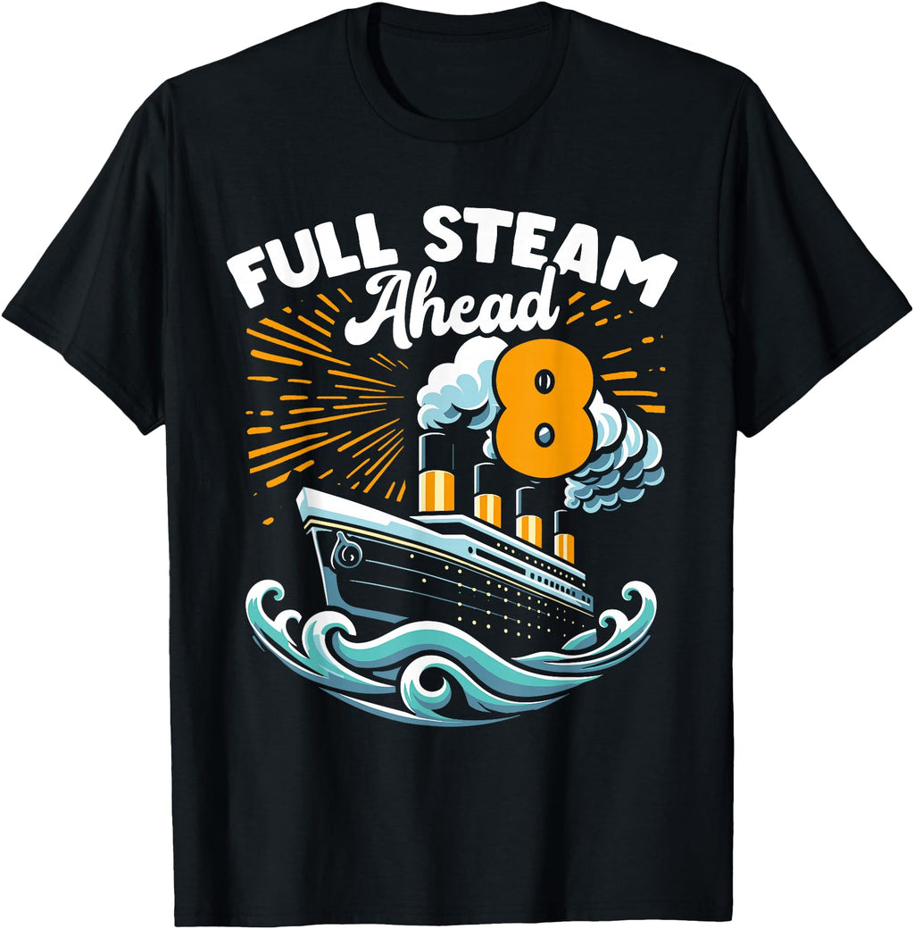 Handcrafted Rms Titanic 8 Year Old Sweatshirt - Trendy Graphic for Adults - T-Shirt, Sweatshirt, Hoodie