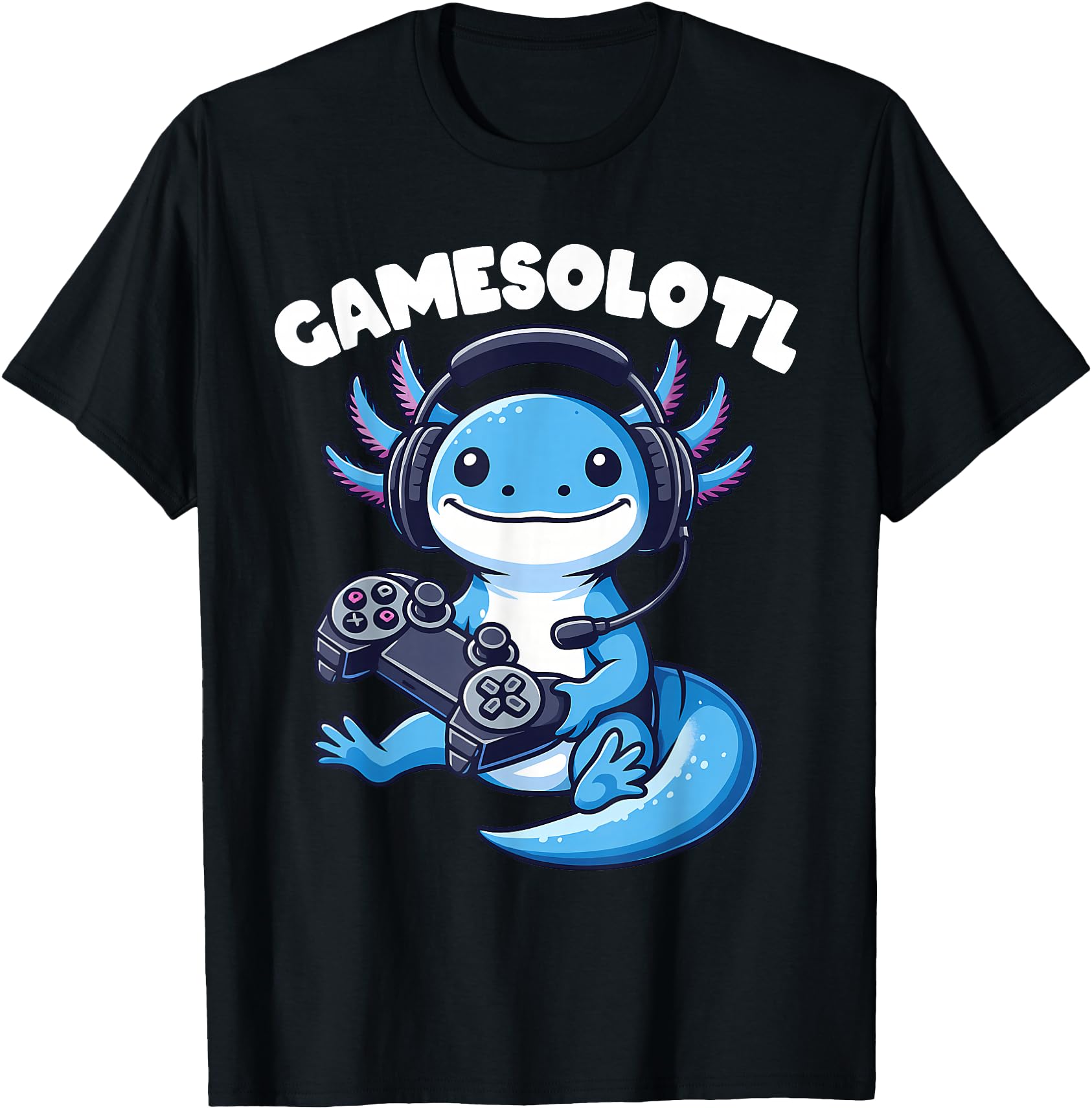 Exclusive Gamesolotl Axolotl Sweatshirt - Fun Novelty Design for Adults - T-Shirt, Sweatshirt, Hoodie