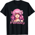 Original Femboy Anime Japanese T-Shirt - Aesthetic Graphic for Adults - T-Shirt, Sweatshirt, Hoodie
