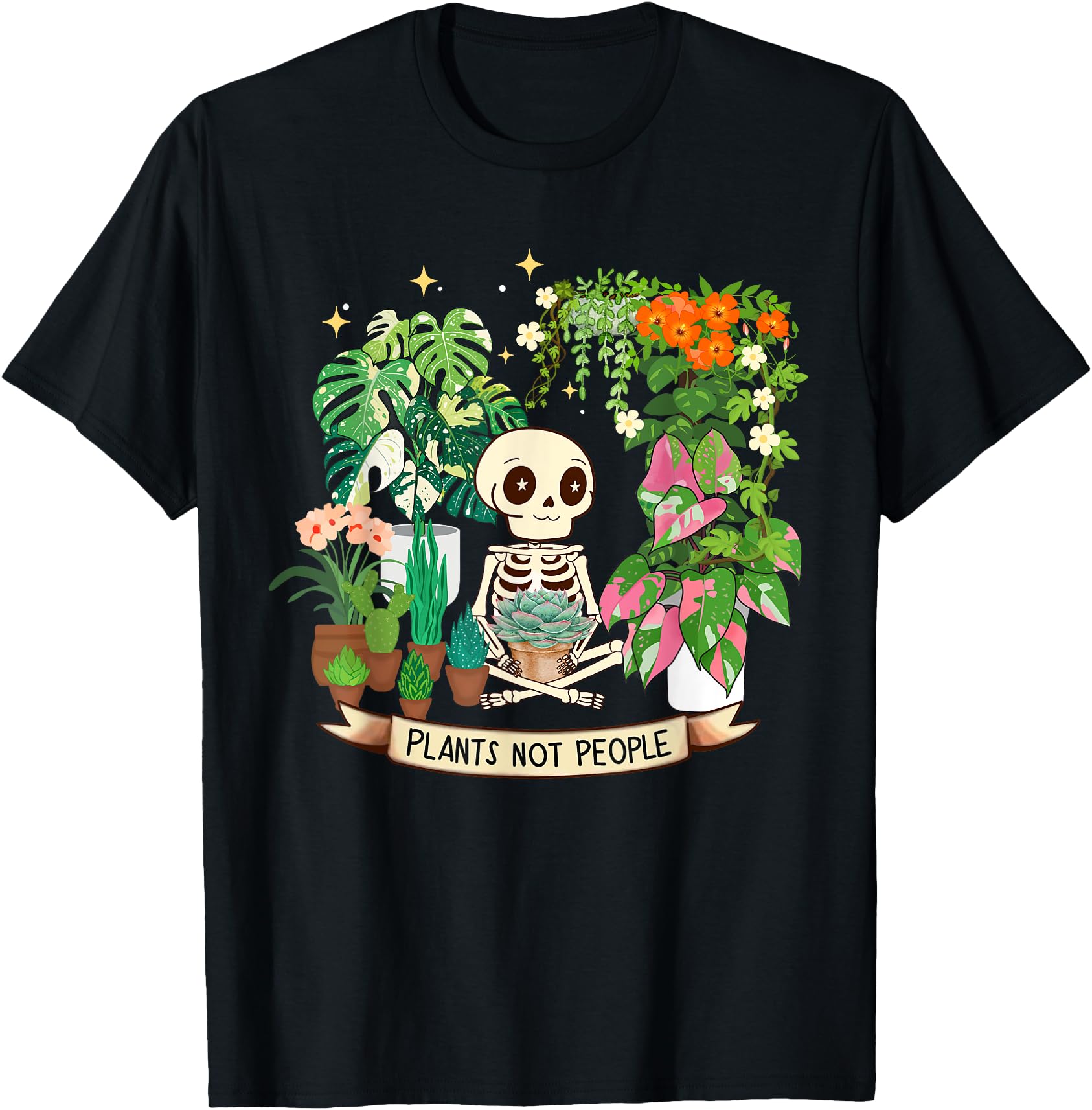 Plant Skeleton Plants Not People Rare Sweatshirt - Graphic Print for Adults - T-Shirt, Sweatshirt, Hoodie
