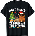 Capybara Most Likely To Drink All T-Shirt - Trendy Graphic Men Women - T-Shirt, Sweatshirt, Hoodie
