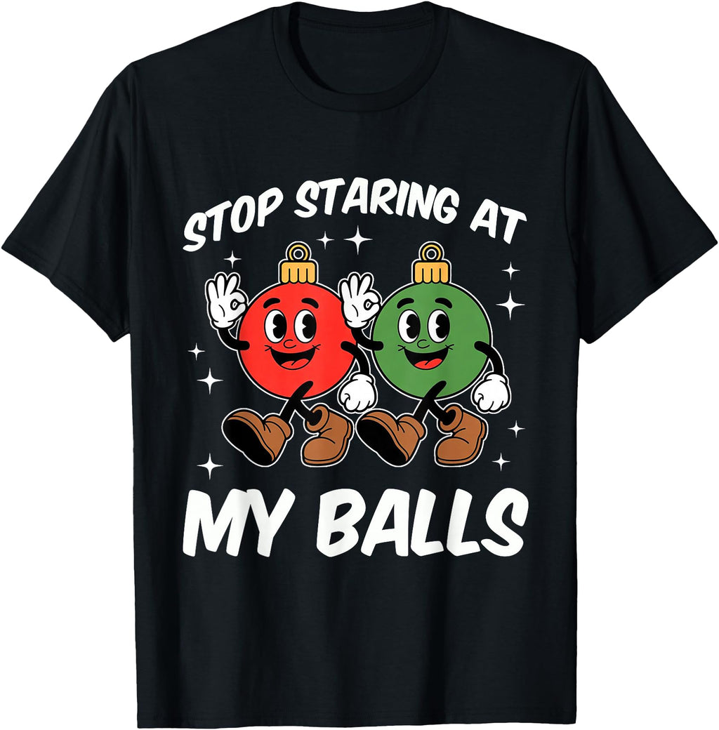 Exclusive Stop Staring My Balls Hoodie - Casual Everyday Wear Men Women - T-Shirt, Sweatshirt, Hoodie