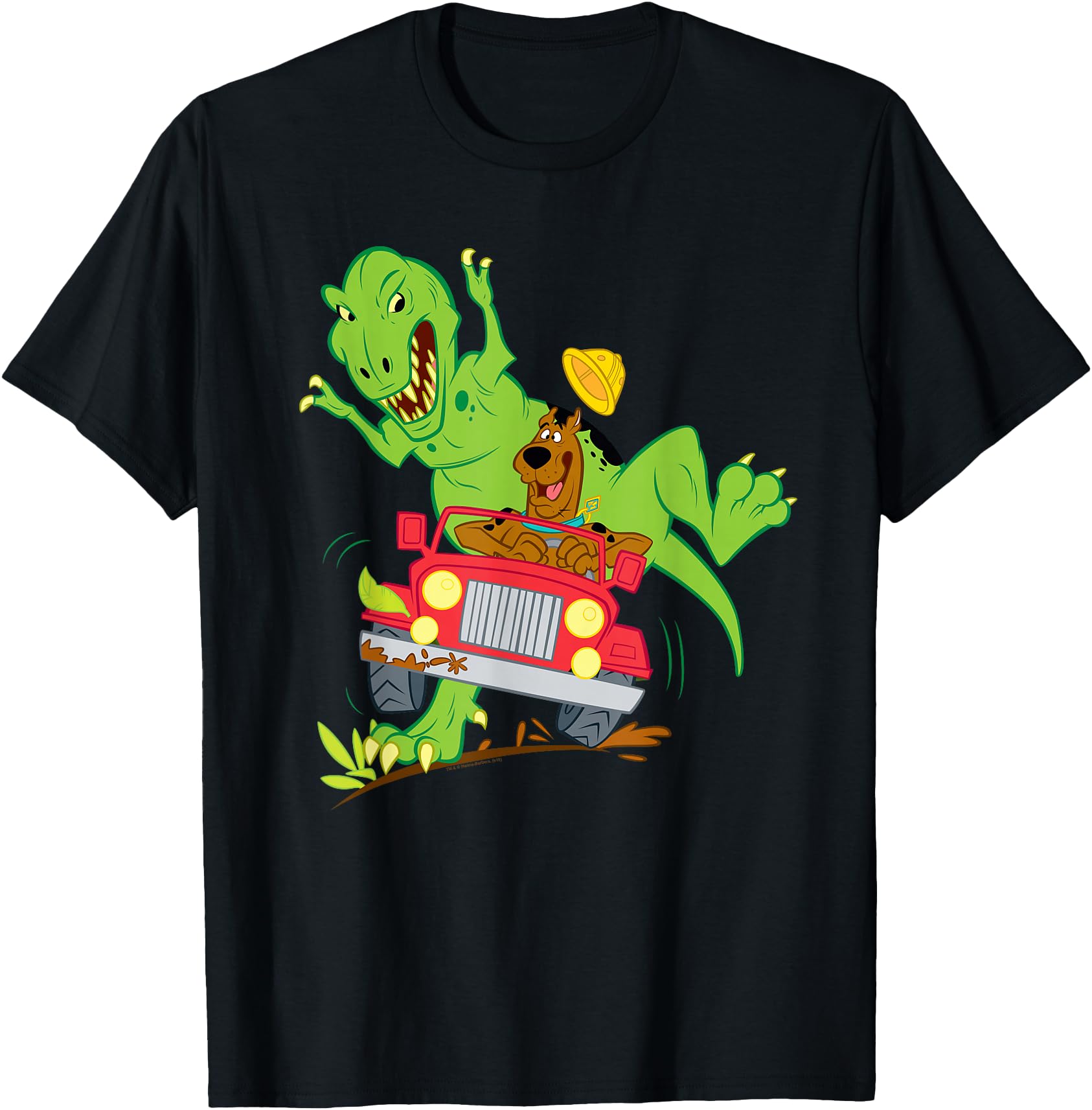 Handcrafted Scooby Doo Dino Chase Rare T-Shirt - Unique Graphic Unisex - T-Shirt, Sweatshirt, Hoodie