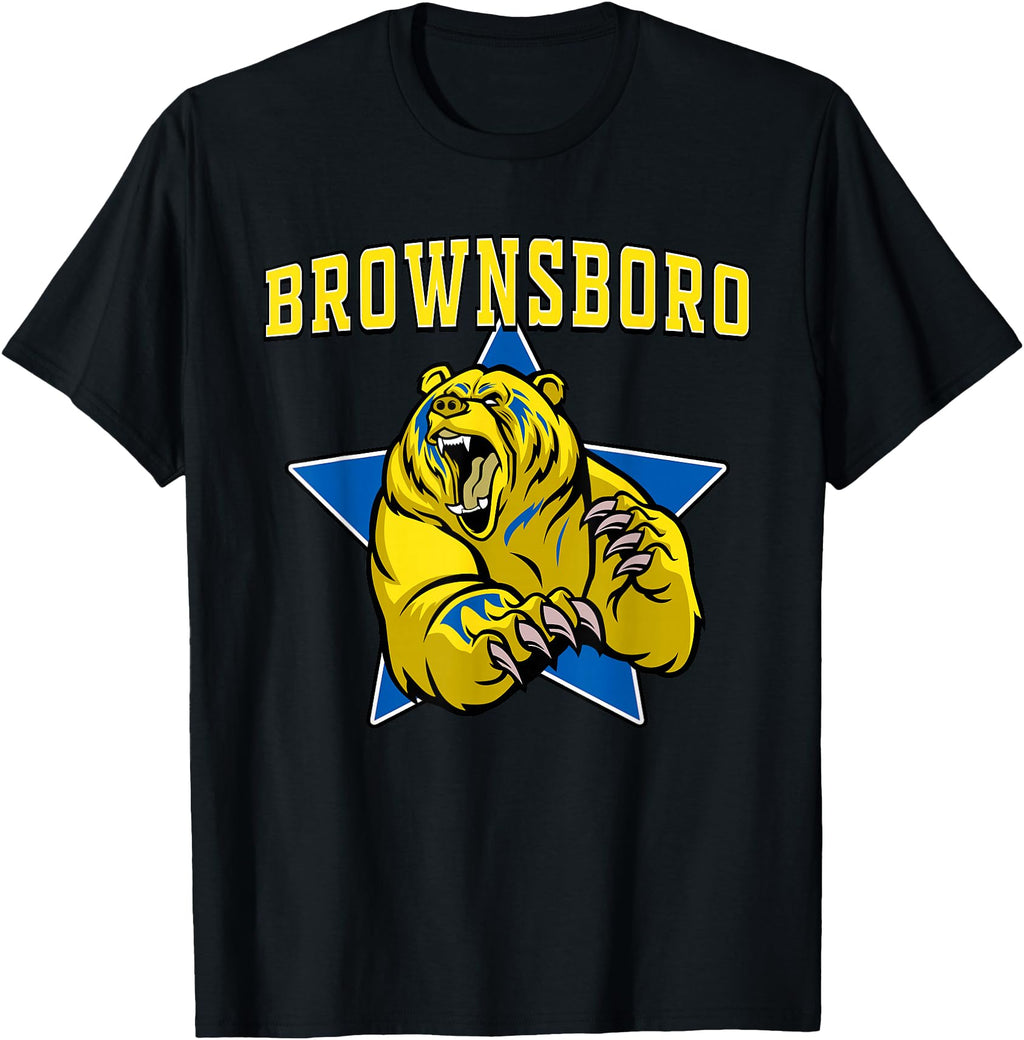 Handcrafted Brownsboro Bears High School T-Shirt - Novelty Apparel Unisex - T-Shirt, Sweatshirt, Hoodie