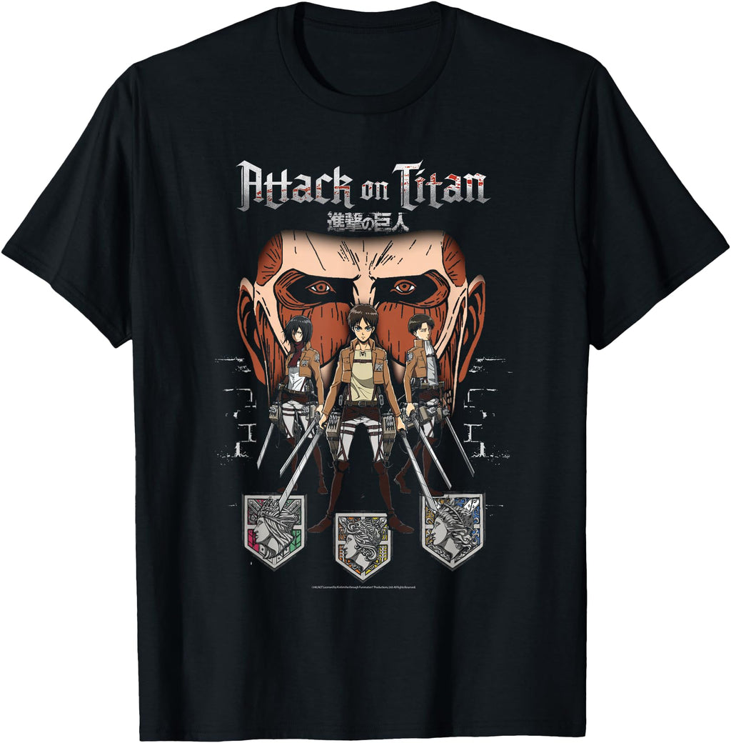 Exclusive Attack Titan Titan Shadows T-Shirt - Streetwear Style for Adults - T-Shirt, Sweatshirt, Hoodie