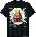 Samurai Frog Warrior Japanese Ninja Sweatshirt - Fun Novelty Design Unisex - T-Shirt, Sweatshirt, Hoodie