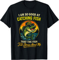 Handcrafted I M So Good Catching Fish Hoodie - Graphic Print Unisex - T-Shirt, Sweatshirt, Hoodie