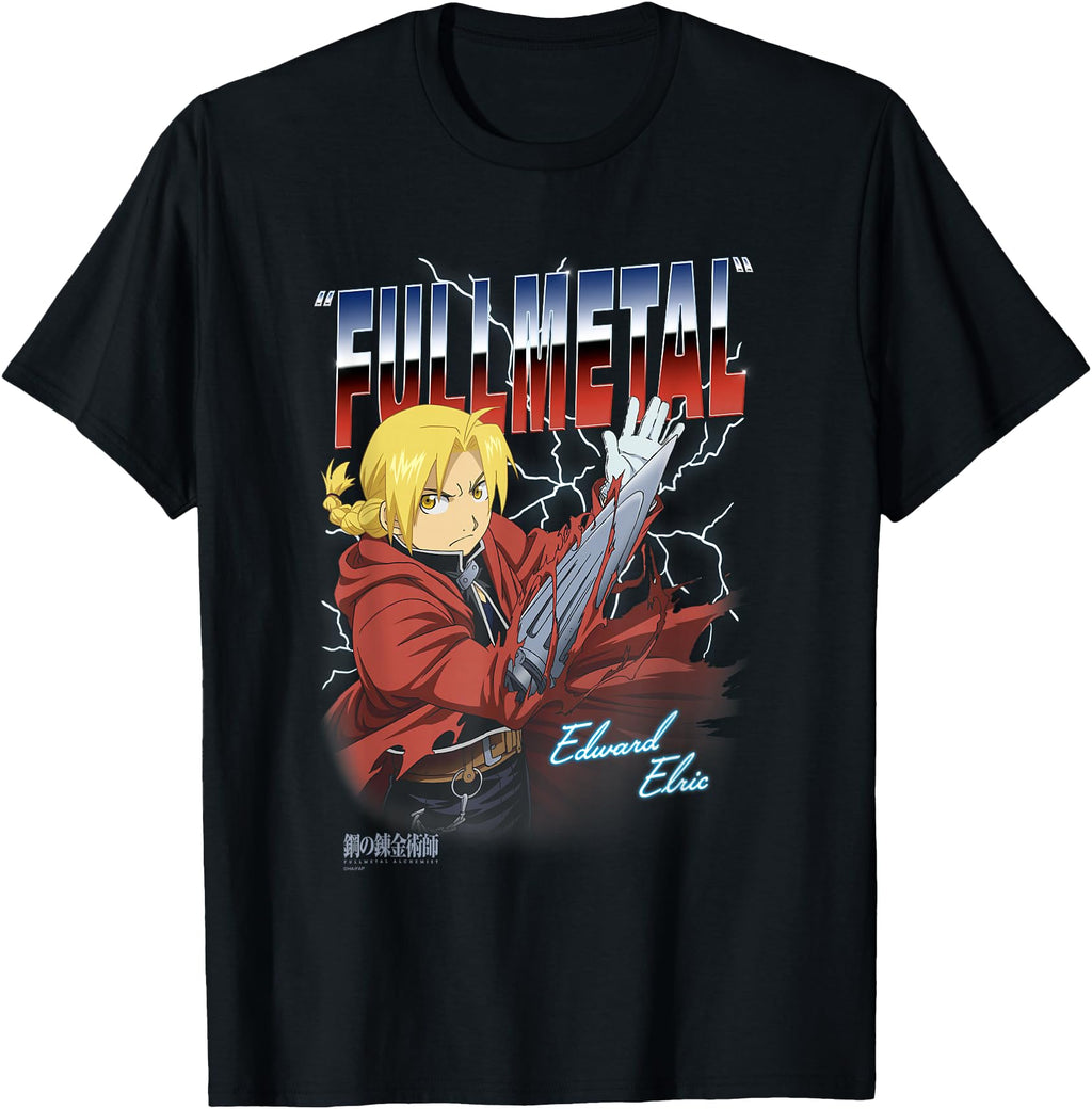 Original Fullmetal Alchemist Sweatshirt - Casual Everyday Wear for Adults - T-Shirt, Sweatshirt, Hoodie