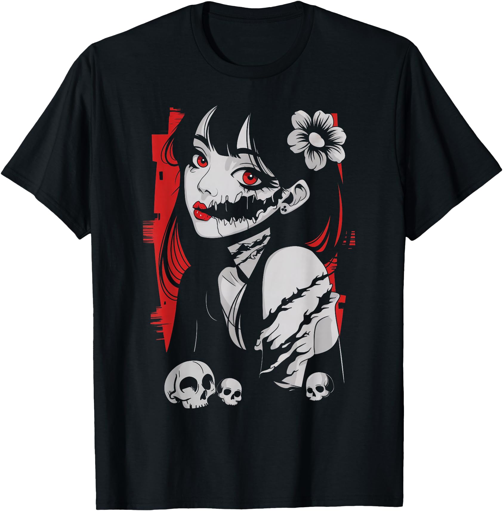 Exclusive Horror Anime Manga Japan Hoodie - Fun Novelty Design Men Women - T-Shirt, Sweatshirt, Hoodie