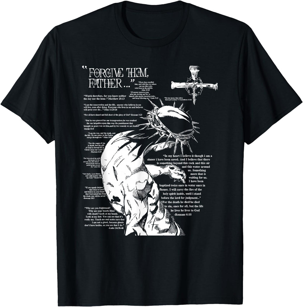 Original Forgive Them Father Anime Sweatshirt - Streetwear Style Unisex - T-Shirt, Sweatshirt, Hoodie
