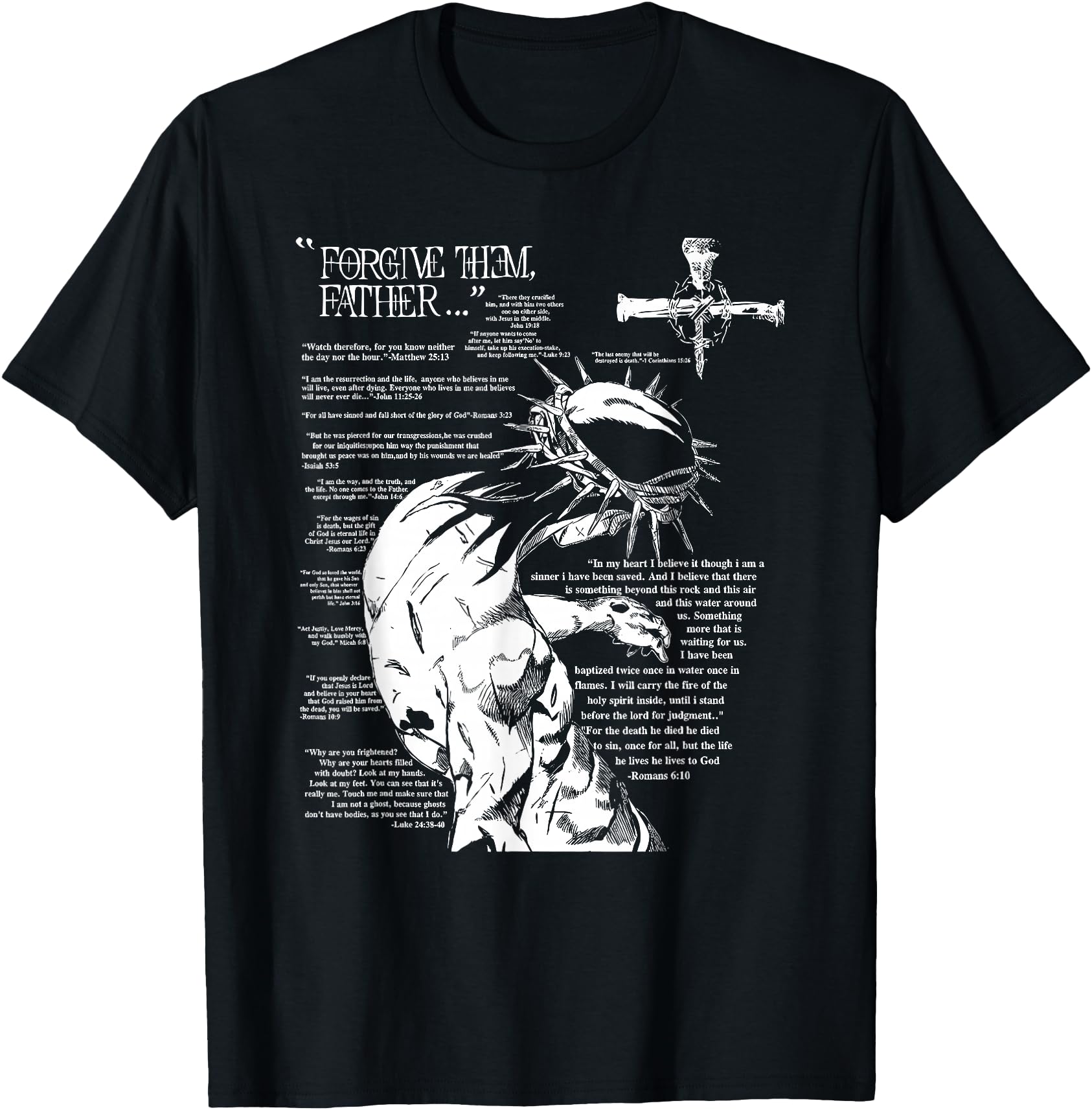 Original Forgive Them Father Anime Sweatshirt - Streetwear Style Unisex - T-Shirt, Sweatshirt, Hoodie