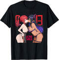 Authentic Waifu Sexy Anime Kissing Horns Hoodie - Graphic Print for Adults - T-Shirt, Sweatshirt, Hoodie
