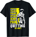 Authentic Quitting Is Not Acceptable Hoodie - Fun Novelty Design Men Women - T-Shirt, Sweatshirt, Hoodie