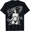 Authentic Sexy Waifu Otaku Anime Hoodie - Minimalist Print for Adults - T-Shirt, Sweatshirt, Hoodie