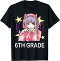 Original 6Th Grade Anime Artist Hoodie - Aesthetic Graphic Men Women - T-Shirt, Sweatshirt, Hoodie