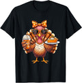 Original Turkey Drinking Coffee Bow Sweatshirt - Unique Graphic Men Women - T-Shirt, Sweatshirt, Hoodie